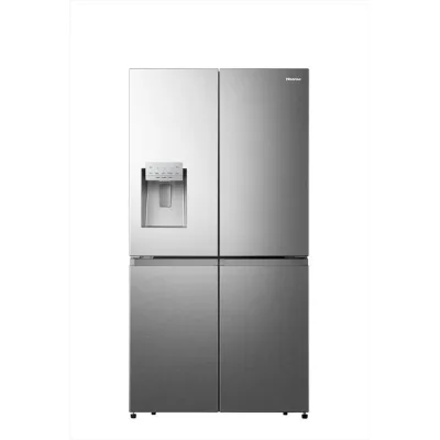 Hisense: Frigorifero 4 porte a libera installazione RQ760N4ASE finitura inox da 91 cm