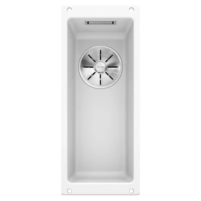Blanco Lavello una vasca SUBLINE 160-U 1513394 finitura bianco da 19x46 cm - Sottotop
