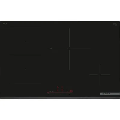 Bosch Piano cottura a induzione PVS83KHC1E finitura nero da 80 cm - Serie 6