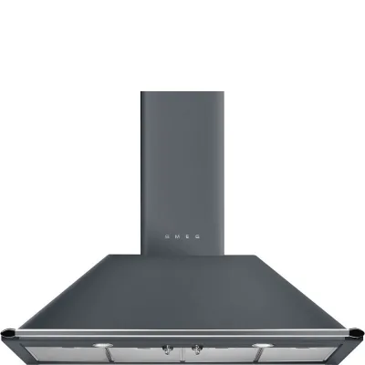 Smeg S Cappa aspirante a parete KT110GRE finitura Slate Grey da 110 cm
