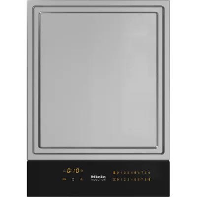 Miele Piastra domino Teppanyaki a induzione CS 7632 FL in acciaio e vetroceramica nero da 40 cm - RICHIEDERE PREVENTIVO