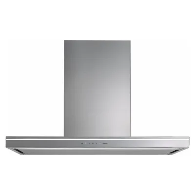 Falmec Cappa a parete Lumina NRS finitura acciaio inox e vetro acciaio da 120 cm