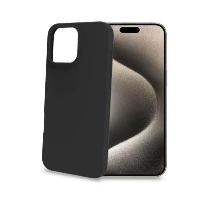 CELLY CROMO COVER IPHONE 16 PRO MAX BLACK CROMO1081BK