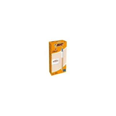 BIC CF12 4 COLORI WOOD 508964