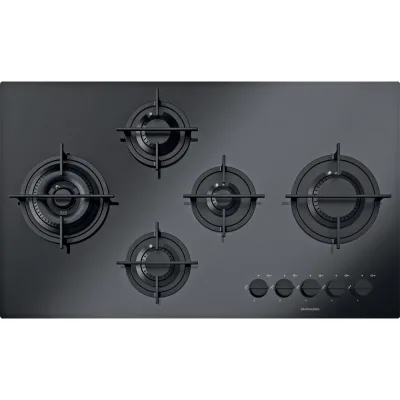 Barazza Piano cottura a gas MOOD 1PMD95N in vetroceramica nero da 86 cm