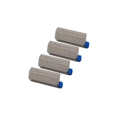 MULTIPACK 4PZ TONER COMPATIBILI OKI 01101101 C9300 C9500 CYMK SPEDIZIONE GRATUITA