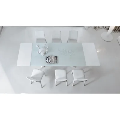 Bonaldo Tavolo allungabile Big Table con struttura in metallo e piano a scelta da 180(260)x90 cm
