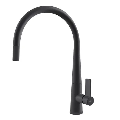Elleci Miscelatore monocomando con canna girevole e doccetta estraibile ATHENA PLUS MGKATP40 finitura G40 nero