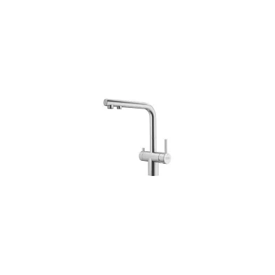 Franke Miscelatore a tripla via bicomando ATLAS NEO CLEAR WATER SWIVEL SS 120.0759.333 in acciaio inox