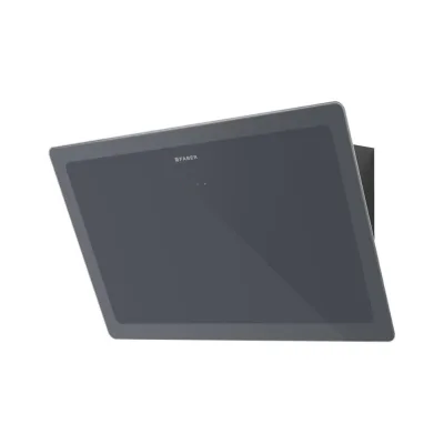 Faber Cappa a parete GLAM-LIGHT EV8+ DG/LG A80 110.0456.119 finitura vetro grigio scuro e grigio chiaro da 80 cm