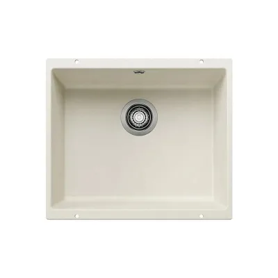 Blanco | Lavello a una vasca ROTAN 500-U 1527146 finitura soft white da 53 cm - Sottotop
