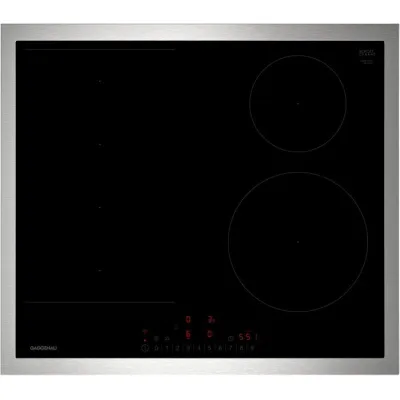 Gaggenau Piano cottura a induzione CI261115 in vetroceramica nero con cornice inox da 60 cm