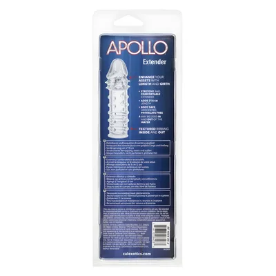 Guaina Pene CalExotics Apollo Extender TPR 16 cm Estensione +5 cm