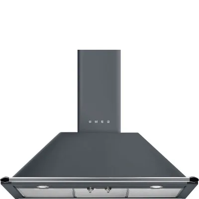 Smeg S Cappa aspirante a parete KT90GRE finitura Slate Grey da 90 cm