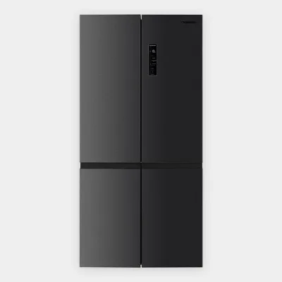Cromberg Frigorifero Multidoor 4 porte a libera installazione HRH 4P 73 BX finitura black inox da 91 cm