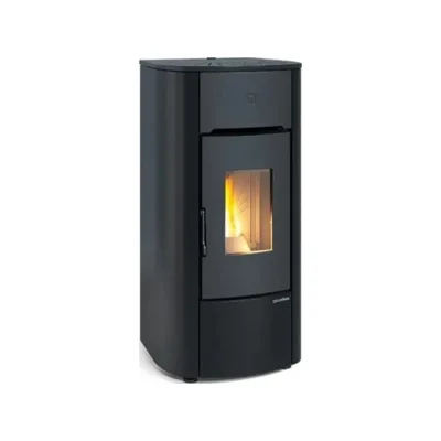 Extraflame Stufa a pellet canalizzata MARIELLA PLUS AD 1295952 finitura nero