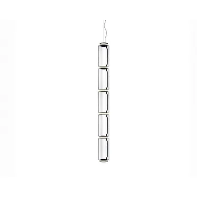 Flos Lampada a sospensione Noctambule Suspension 5 Low Cylinder finitura nero