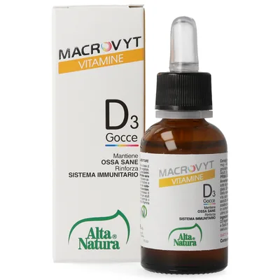 Macrovyt Vitamina d3 Veg Gocce