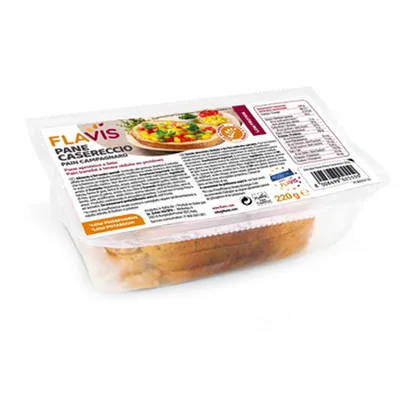 Flavis Pane Casereccio Pane Aproteico A Fette 220g