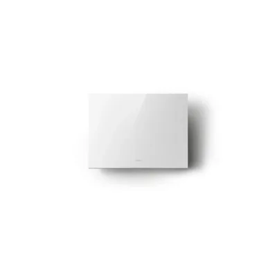 Elica Cappa filtrante a parete PLAT @ WH/F/55 PRF0165707A finitura vetro bianco da 55 cm