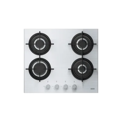 PRONTA CONSEGNA - Franke Piano cottura a gas Mythos Steel Pro FHCR 604 4G HE XA C 106.0496.075 finitura inox satinato da 59,3 cm