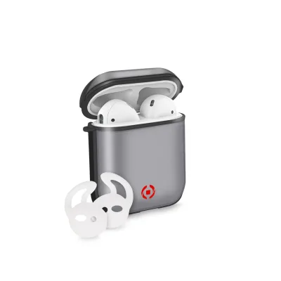 CELLY AIRPODS 1STGEN/2NDGEN CASE VOLCANO AIRCASEVOLCBK