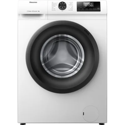 Hisense: Lavatrice a libera installazione WF1Q8041BW finitura bianco da 60 cm