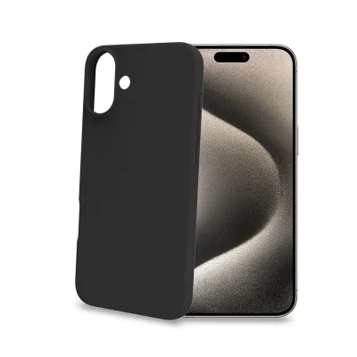 CELLY CROMO COVER IPHONE 16 PLUS BLACK CROMO1080BK