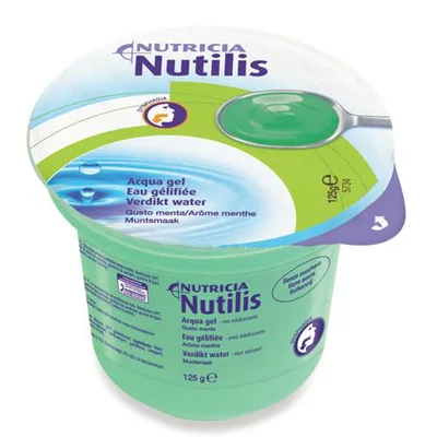 Nutricia Nutilis Aqua Gel Bevanda Gusto Menta 12X125G
