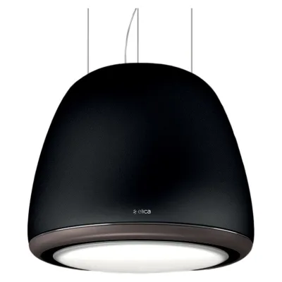 Elica Cappa a sospensione ÉDITH ROCK/F/50 PRF0098361 finitura nero da Ø50 cm