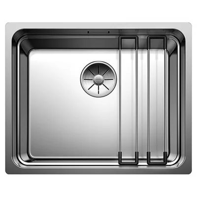 Blanco Lavello una vasca ETAGON 500-IF 1521840 in acciaio inox da 54x44 cm - Sopratop/Filotop