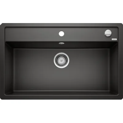Blanco Lavello una vasca DALAGO 8-F 1525878 finitura nero da 80.5x50 cm - Filotop