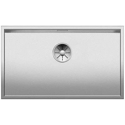 PRONTA CONSEGNA - Blanco | Lavello una vasca ZEROX 700-U 1521560 in acciaio inox Durinox da 74x44 cm - Sottotop