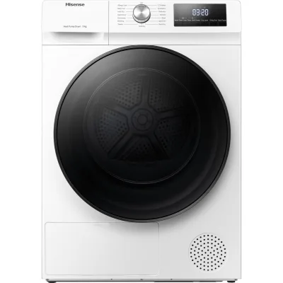 Hisense: Asciugatrice a libera installazione DHQA902U finitura bianco da 60 cm