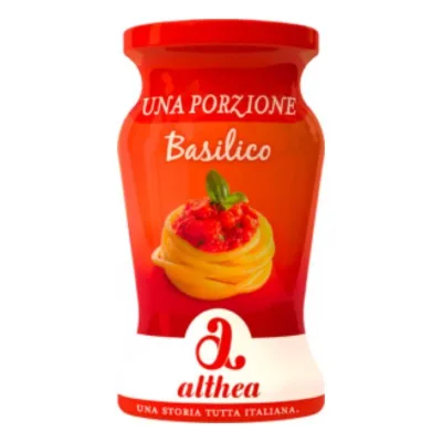 Sugo al basilico Althea 120 gr monoporzione