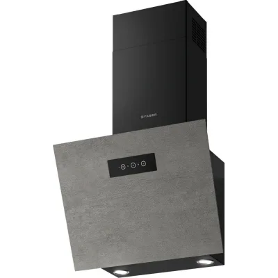 Faber Cappa a parete GREXIA GRES LG A60 330.0694.727 finitura grigio chiaro da 60 cm