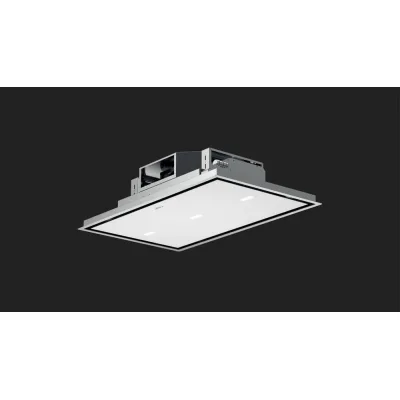 Fulgor Cappa a soffitto FCHD 900 RC X finitura acciaio inox da 90 cm
