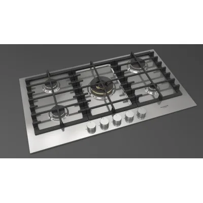 Fulgor Piano cottura a gas FPH 9041 G WK X finitura acciaio inox da 90 cm