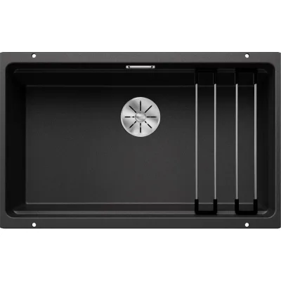 Blanco Lavello a una vasca ETAGON 700-U Platinum 5525167 finitura antracite da 73x46 cm - Sottotop