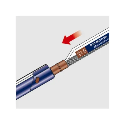 STAEDTLER CF12 MINE MARSMICROCARBON 2H 0 5MM 25005-2HA