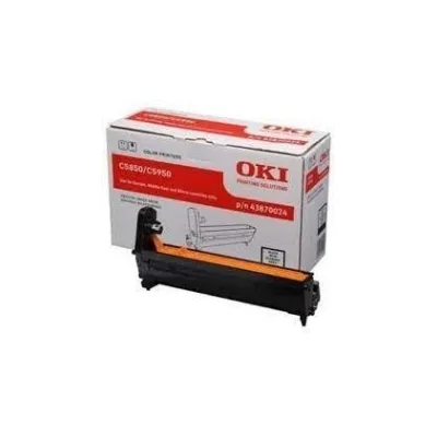GRUPPO TAMBURO ORIGINALE OKI 43870024 C5950 C5850 MC5650 20K NERO