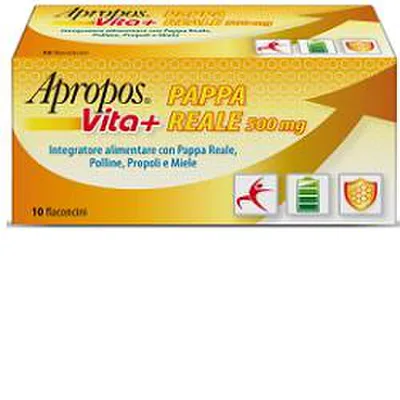 Apropos Vita+ Pappa Reale 500mg Integratore 120 ml