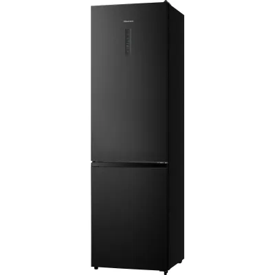 Hisense: Frigorifero combinato a libera installazione RB440N4AFD finitura nero da 60 cm