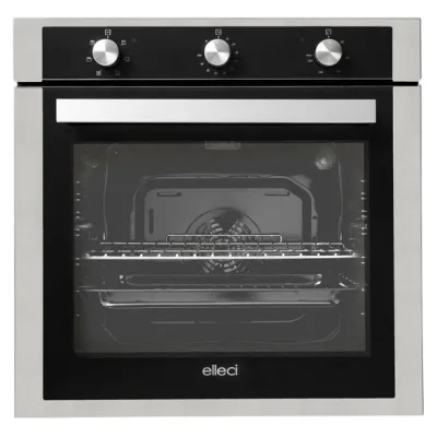 Elleci Forno elettrico multifunzione PLANO FMSP60279NS finitura M79 alluminio da 60 cm