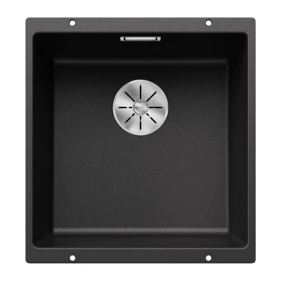 Blanco Lavello a una vasca SUBLINE 400-U Dark Steel 4523422 finitura antracite da 43x46 cm - Sottotop