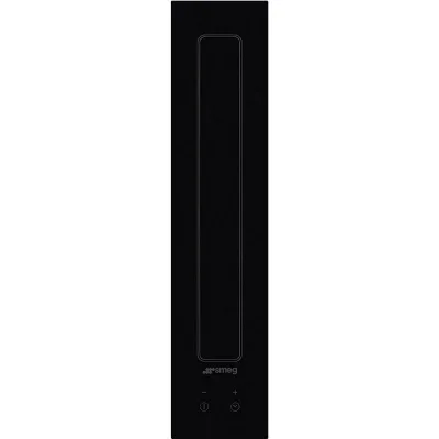 Smeg S Cappa Down Draft a scomparsa KDH12WLD in vetro nero da 12 cm