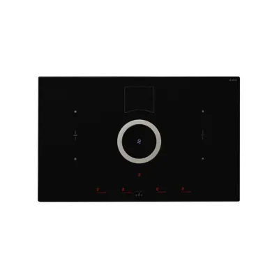 PRONTA CONSEGNA - Elica Piano cottura a induzione con cappa aspirante integrata NIKOLATESLA SWITCH BL/A/83 PRF0146212A finitura nero da 83 cm