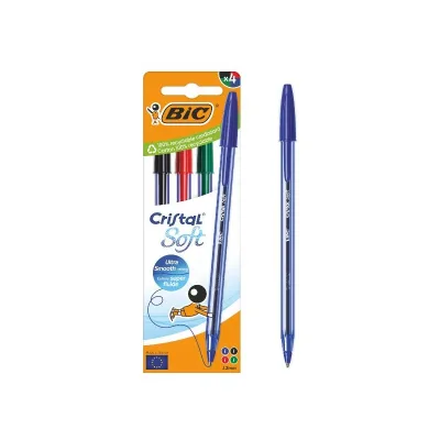 BIC CF4 CRISTAL SOFT ASSORTITO 1,2MM 516343