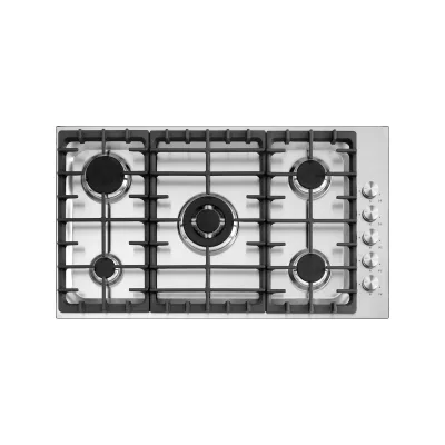 Barazza Piano cottura a gas OFFICINA 1POF90 finitura inox satinato da 90 cm - IN PROMOZIONE FINO AL 6/07