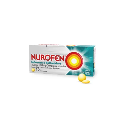 NUROFEN INFLUENZA E RAFFREDDORE 12 COMPRESSE
